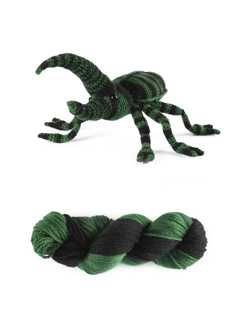 toft ed's animal Hercules the Beetle amigurumi crochet